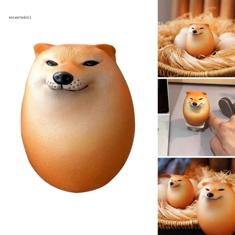 Squeeze Shiba Inu Pinch Squeezable Toy Adorable Stress Relief Toy Office Support