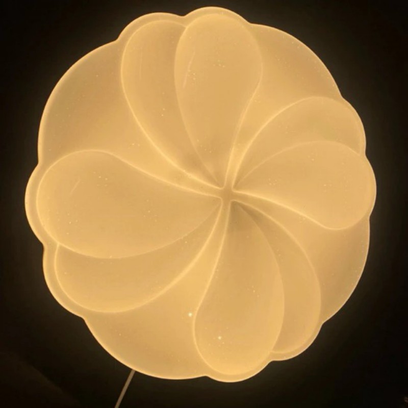 NF HOME LED CEILING LIGHT FOR BEDROOM AND LIVING ROOM DECORATION 50CM, 3 COLOR CHANGING LIGHT 120W