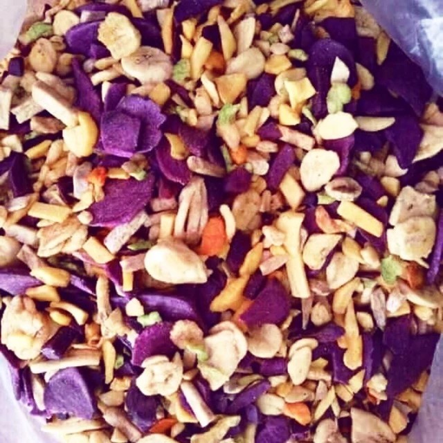 Combo 2kg mixed dried fruits (dried fruit scraps)