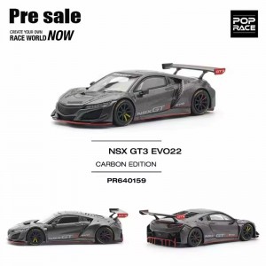 Mô hình xe Honda NSX GT3 EVO 22 full carbon 1:64 Poprace PR640159