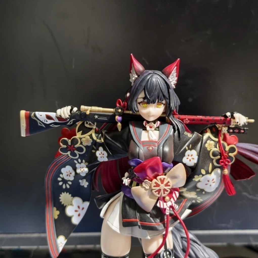 Azuhan model, blue fox model, Sakurako model, decoration, gift box