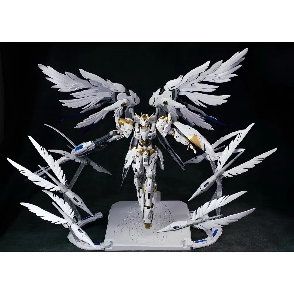 OBERON MECHA 1/100 ASSEMBLY MODEL (FREE BONUS EFFECT FEATHER, GOLDEN RUNNER, BASE, WATER DECAL)