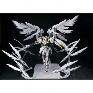OBERON MECHA 1/100 拼装模型（赠送特效羽毛、金色转轮、底座、水贴）