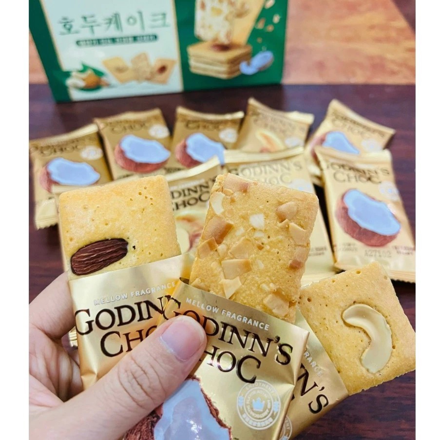 Godinn 350g nutritious mixed almond, cashew and coconut cookies
