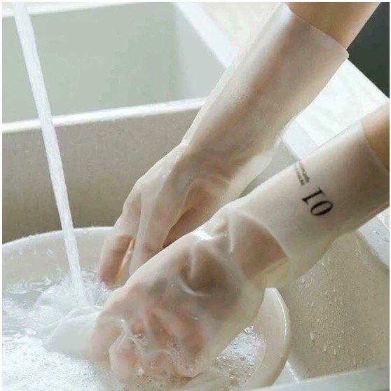 Super Tough, Super Durable Rubber Dishwashing Gloves, House Cleaning, Gardening