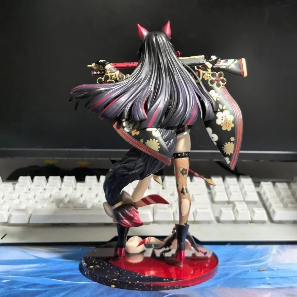 Azuhan model, blue fox model, Sakurako model, decoration, gift box