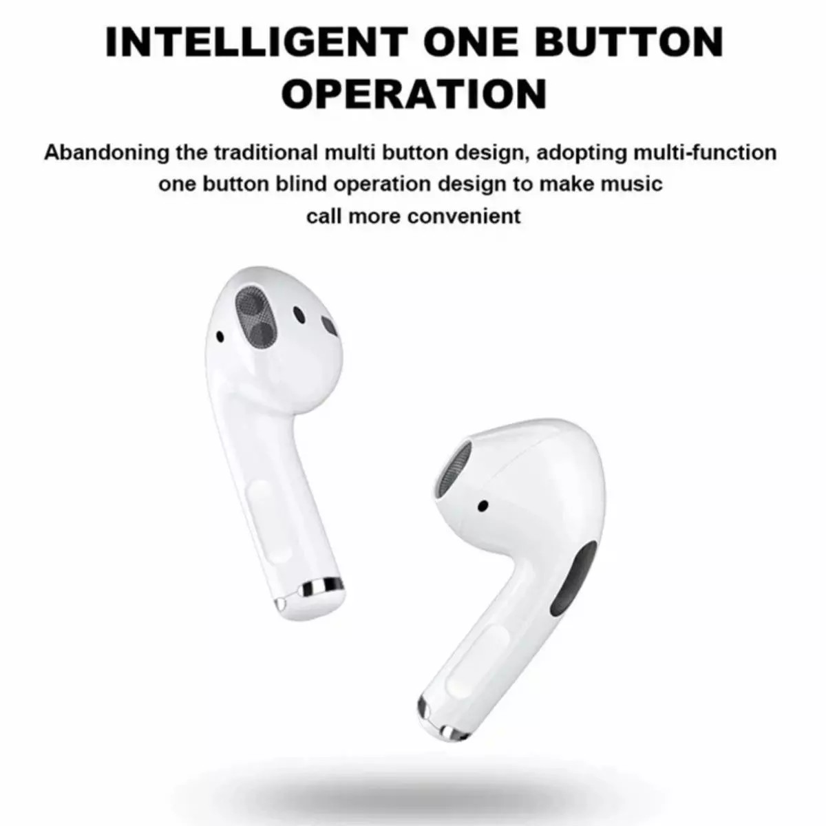 Bluetooth 5.3TWS Pro4 2025 Earphones 9D Stereo Wireless HiFi Headphones with Microphone