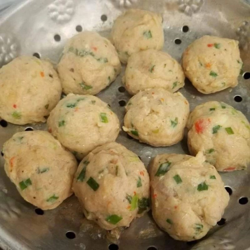 Fish cake wrapped in quail eggs 500gr