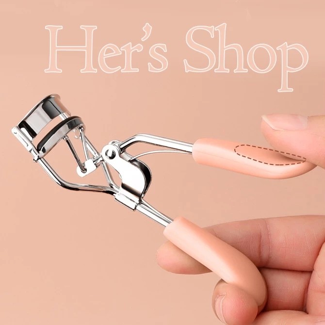 Super Curly Pink Eyelash Curler Classic Style - Easy-to-Use Eyelash Curler That Doesn't Cause Eyelash Loss or Pain