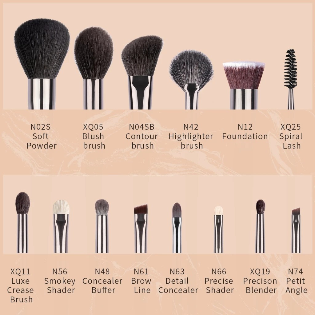 OVW Makeup Brush Set, Professional Makeup Brush Kit