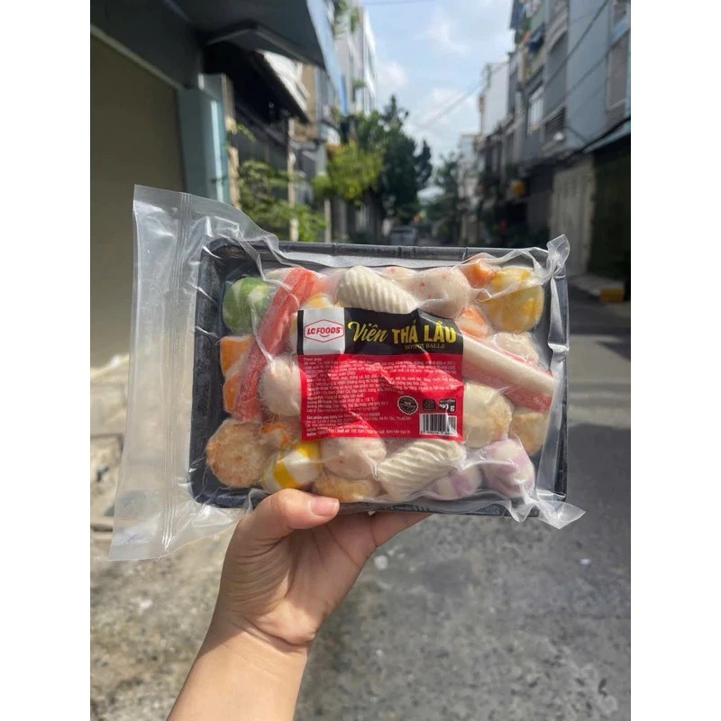 LCFOODS 10 in 1 mixed hot pot 500g (express delivery in HCMC)