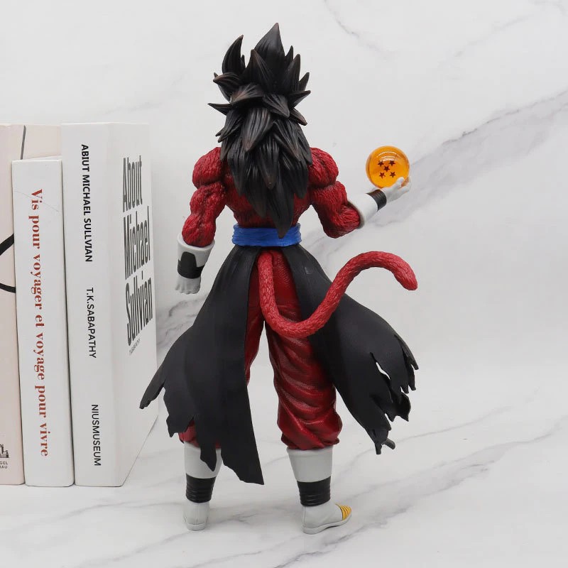 Large Model Vegeta Super Saiyan 4 Figure Vegeta holding Dragon Ball Anime Dragon Ball in 7 Dragon Balls