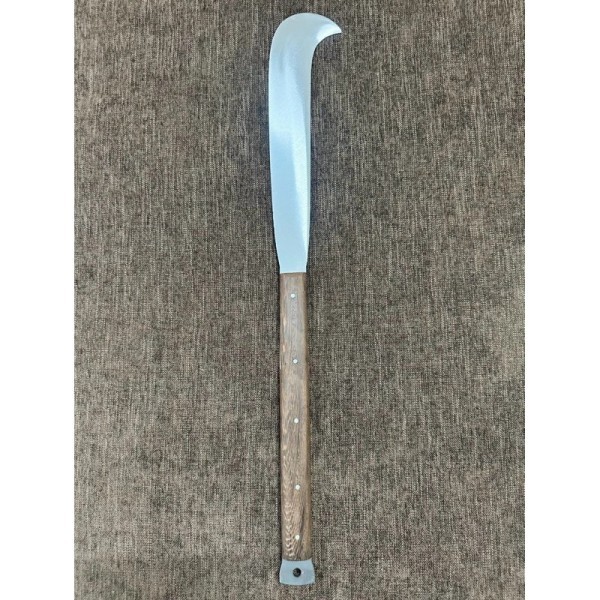 Machete, tree cleaver, garden knife, stainless steel SUPAP ship, ebony handle with solid steel handle