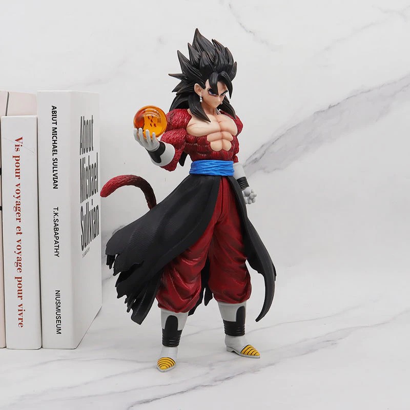 Large Model Vegeta Super Saiyan 4 Figure Vegeta holding Dragon Ball Anime Dragon Ball in 7 Dragon Balls