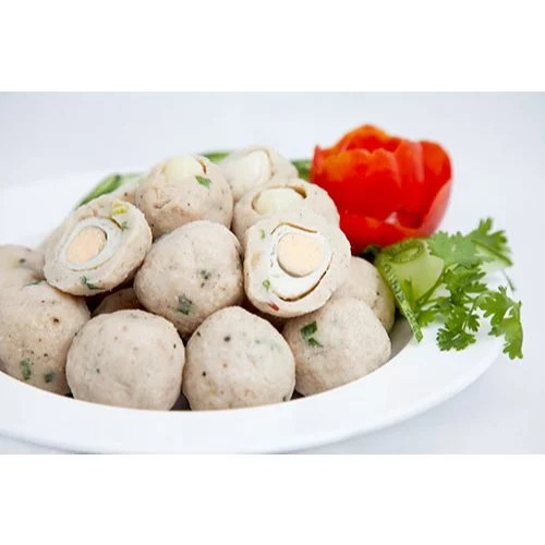 Fish cake wrapped in quail eggs 500gr