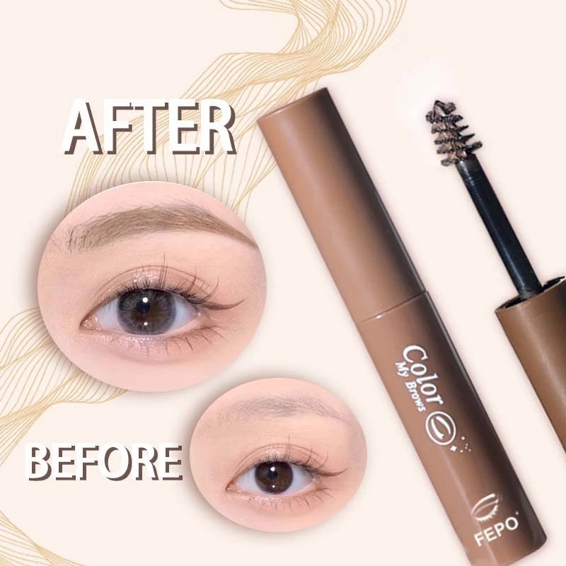 Waterproof Eyebrow Gel Matte Tinted Dye Eyebrow Wax 24 HR Long Lasting Natural Eyebrows Lovely Makeup Cosmetics Table