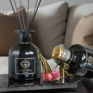 WIACHNN Hotel Room Fragrance Essential Oil Wooden Sticks Self-Diffusing Air Deodorizer KS