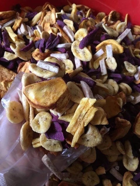 Combo 2kg mixed dried fruits (dried fruit scraps)