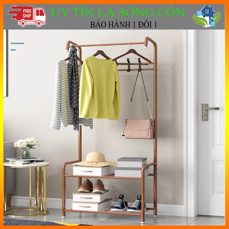 Convenient imported L-shaped clothes rack PIHOUSE