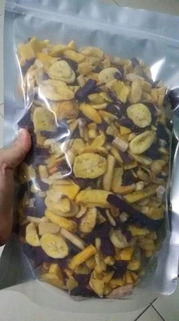 Combo 2kg mixed dried fruits (dried fruit scraps)