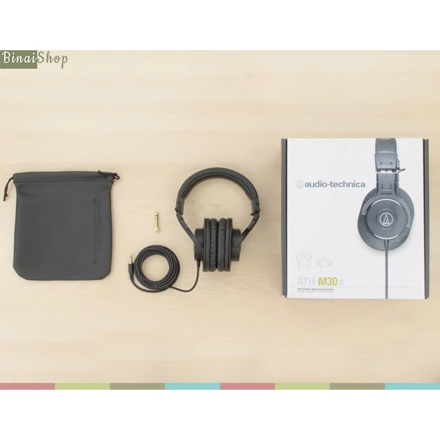Audio Technica ATH-M30x - Over-ear studio monitoring headphones