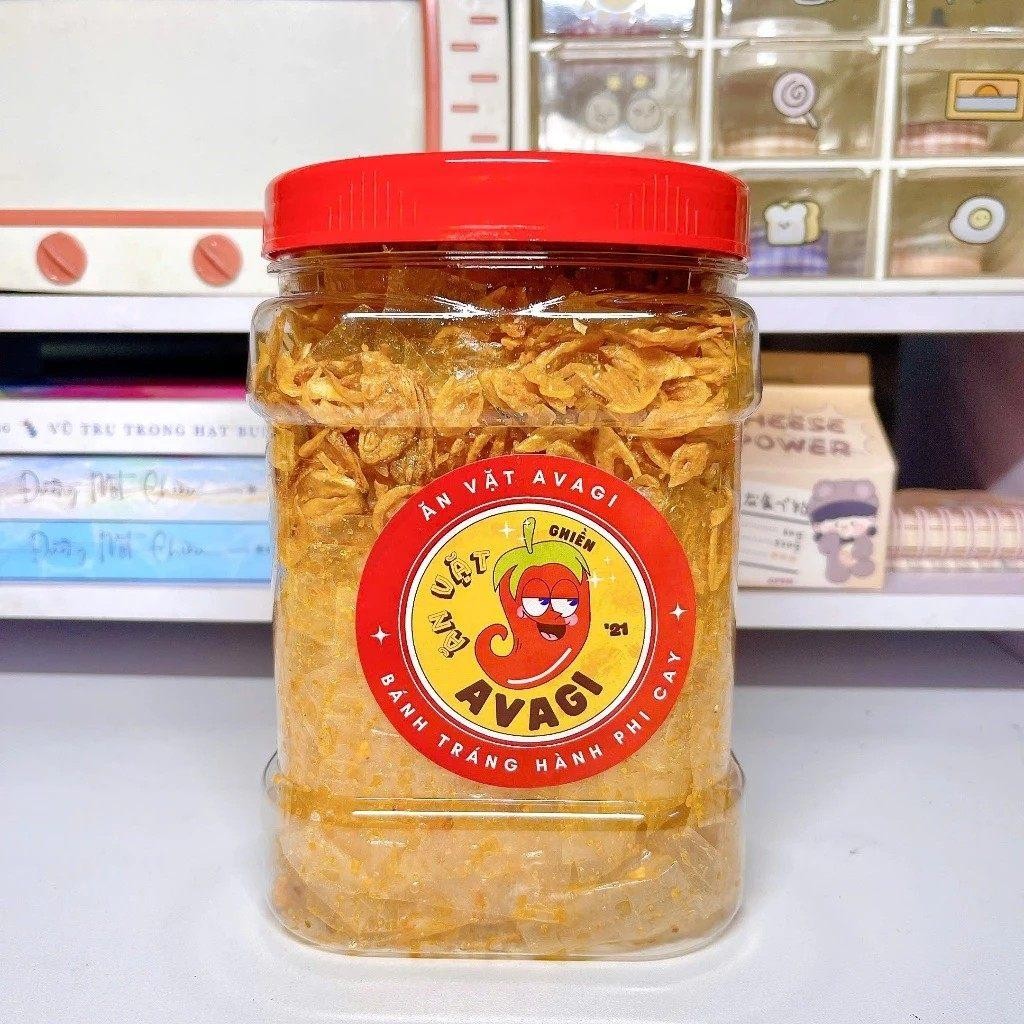 RICE PAPER MIXED WITH FRIED ONIONS - SUPER STICKY SPICY, AVAGI