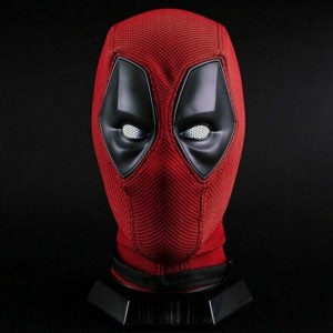死侍3韦德威尔逊面具男Cosplay道具红色全脸面具万圣节高品质透视透气针织头盔
