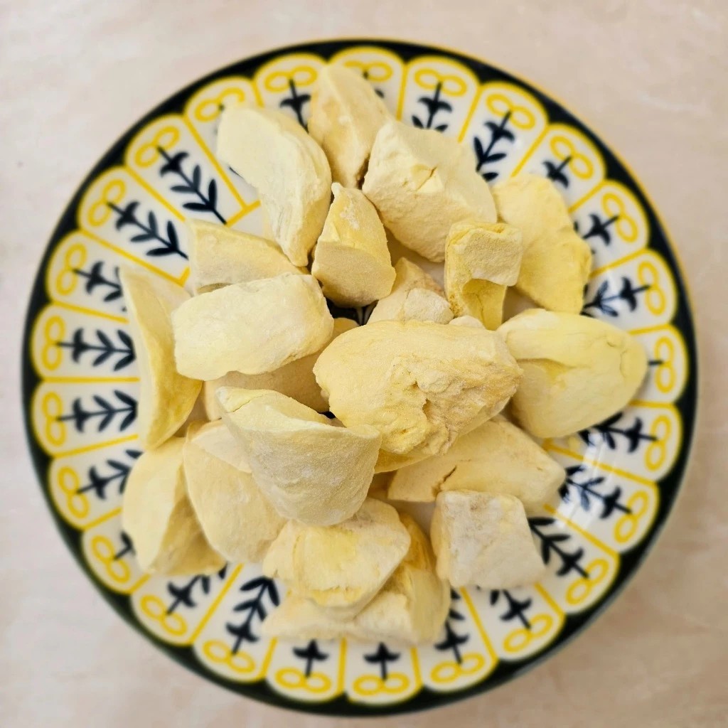 100gr Sublimation-dried Durian, Crispy and Retains Original Flavor - Da Lat Specialty. Moyfood