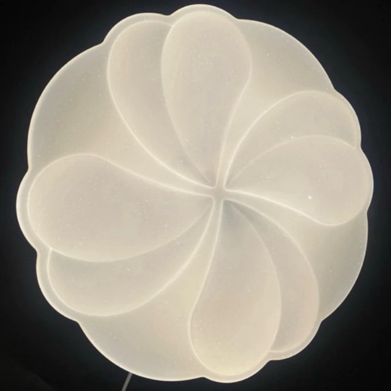 NF HOME LED CEILING LIGHT FOR BEDROOM AND LIVING ROOM DECORATION 50CM, 3 COLOR CHANGING LIGHT 120W