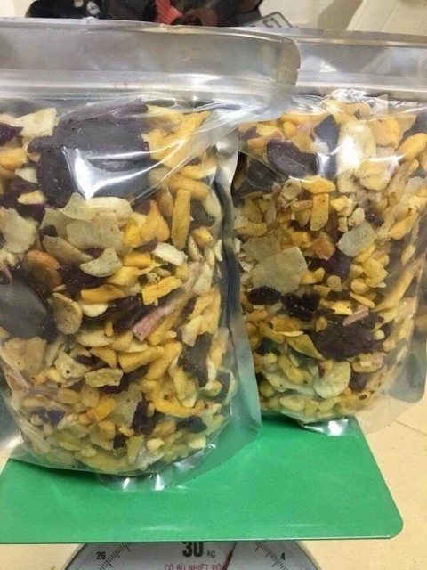 Combo 2kg mixed dried fruits (dried fruit scraps)