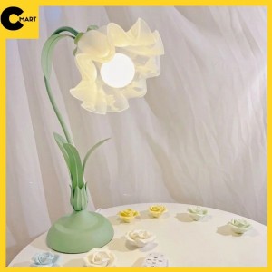 𝐂𝐌𝐀𝐑𝐓.𝐆𝐢𝐚 𝐝𝐮̣𝐧𝐠 Super Pretty Flower Decorative Table Lamp for Bedroom Living Room Decor CM11