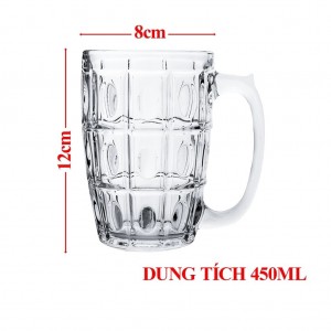 Combo of 10 high-quality transparent mica plastic cups, used for drinking iced tea, beer, safe and convenient | NHUYCOMPANY